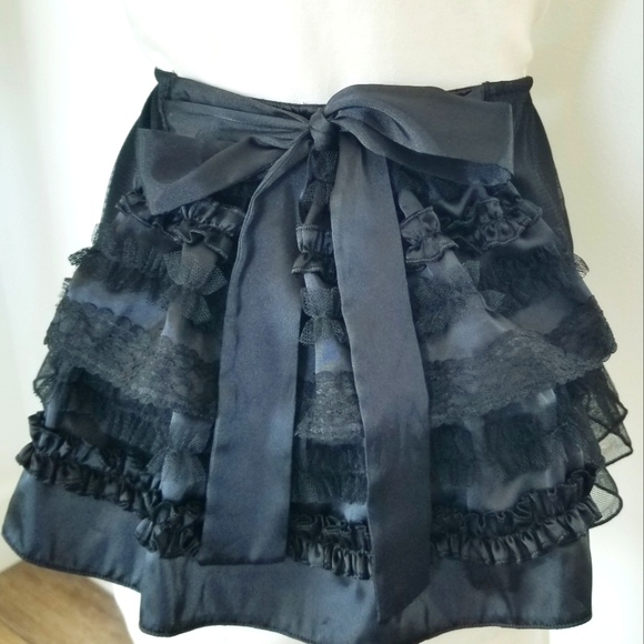 Victoria's Secret Vintage Sexy Little Things Lingerie Tutu Skirt NWT Ruffles Bow - Picture 2 of 12